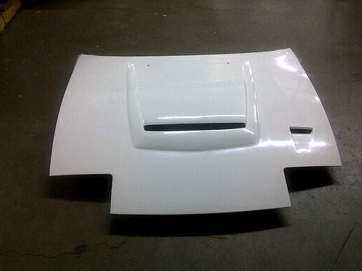 Charge Speed JDM, Vented, Carbon Fiber Hood - Nissan Silvia 240SX S13