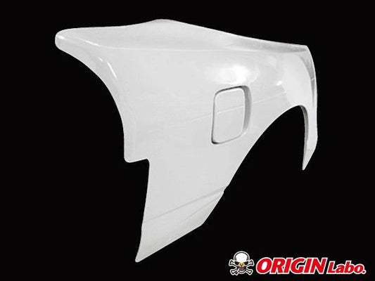 Origin Nissan 180SX:Fenders 50mm Rear fenders Tatakidasi Press Line (Gas Cap Included)
