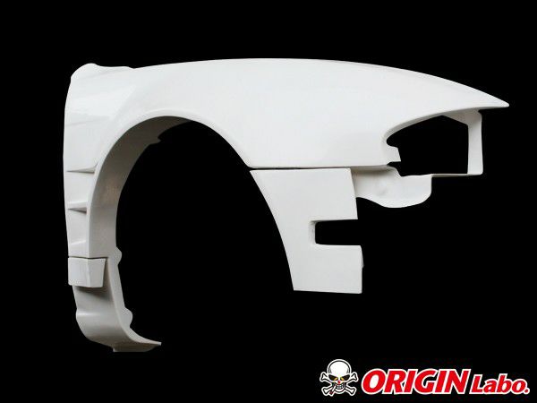 Origin Nissan S14 Zenki 75mm Front Fenders (includes finisher piece- 4 total)
