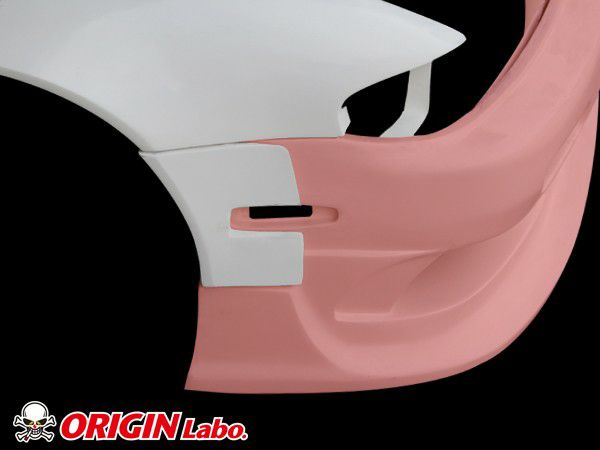 Origin Nissan S14 Zenki 75mm Front Fenders (includes finisher piece- 4 total)