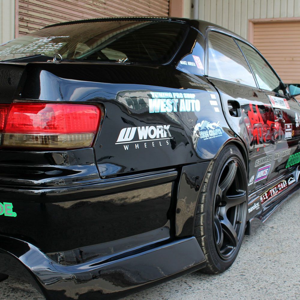 Origin Labo Toyota JZX100 MKII Rear Fenders +75mm