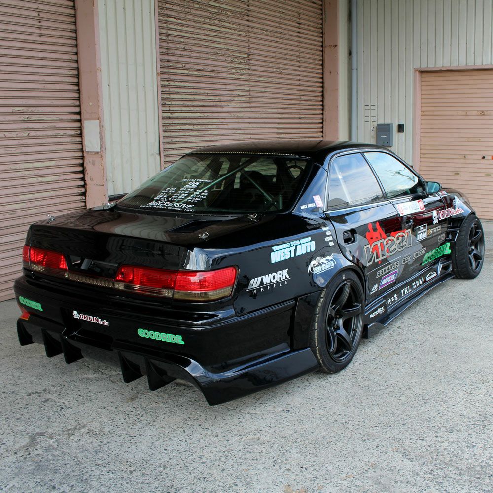 Origin Labo Toyota JZX100 MKII Rear Fenders +75mm
