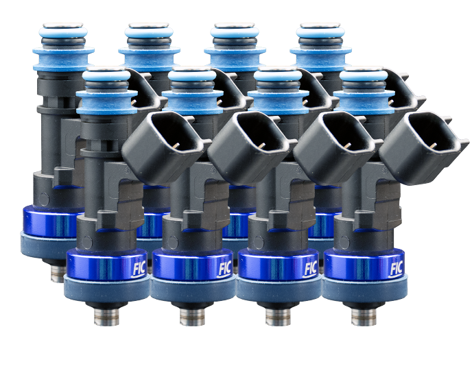 Eight Cylinder 365cc Custom Injector Set (isc-0365h-8)