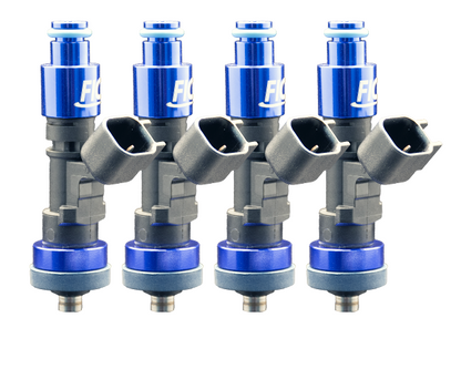 Four Cylinder 525cc Custom Injector Set (isc-0525h-4)