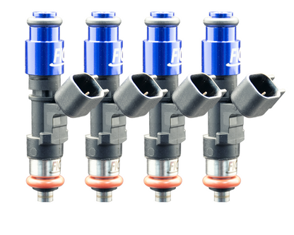 Four Cylinder 525cc Custom Injector Set (isc-0525h-4)