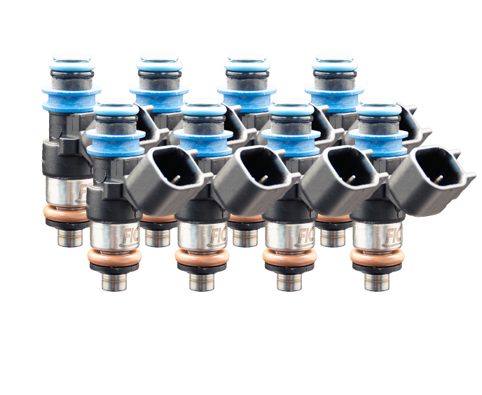 Eight Cylinder 1000cc SHORT Custom Injector Set (isc-1000h-short-8)