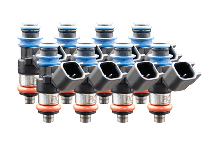 Eight Cylinder 1000cc SHORT Custom Injector Set (isc-1000h-short-8)
