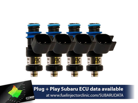 1000cc FIC Fuel Injector Clinic Injector Set for Subaru BRZ (High-Z) (is177-1000h)