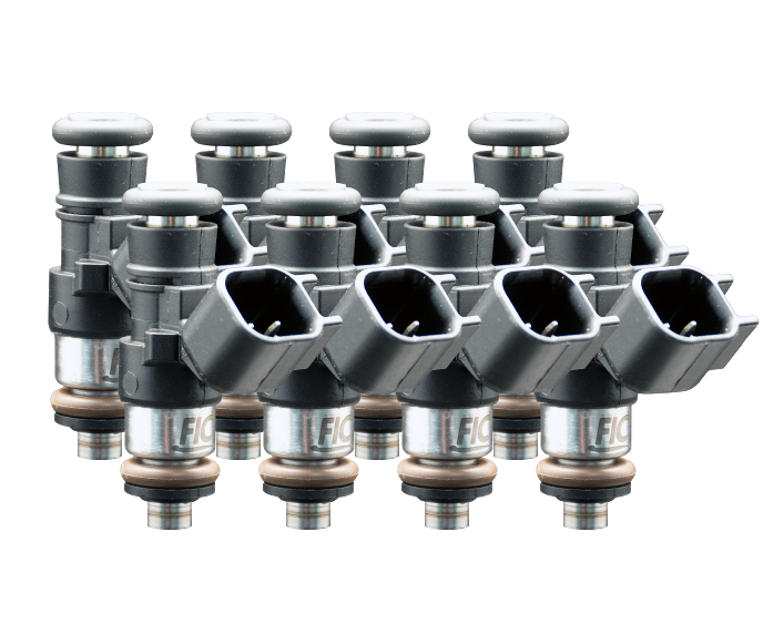 Eight Cylinder 1000cc SHORT Custom Injector Set (isc-1000h-short-8)