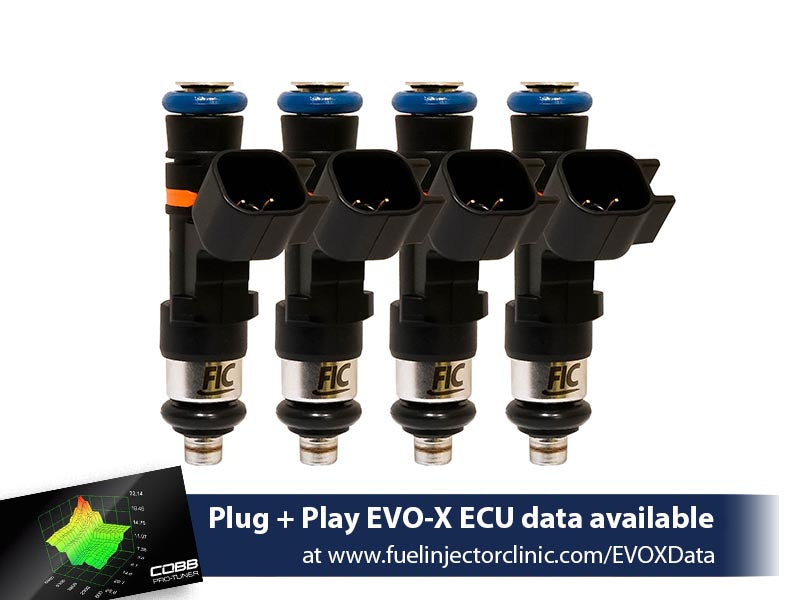 1000cc FIC Mitsubishi Evo X Fuel Injector Clinic Injector Set (High-Z) (is127-1000h)