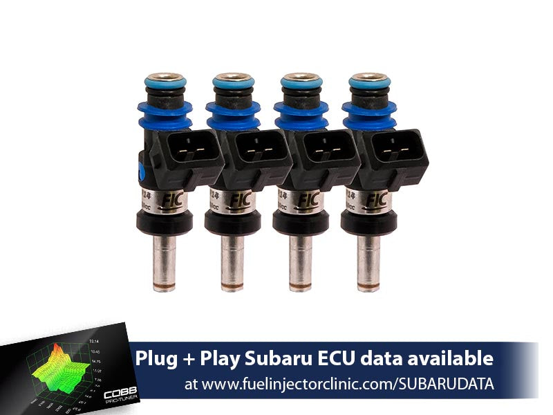 1200cc (Previously 1100cc) FIC Fuel Injector Clinic Injector Set for Subaru BRZ (High-Z) (is177-1200h)