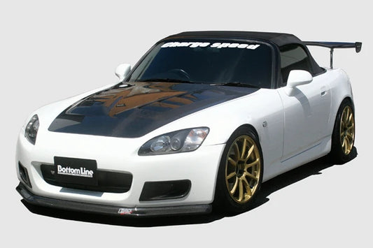 CHARGE SPEED 2000-2004 HONDA S2000 AP-1 BOTTOM LINES CARBON FRONT LIP