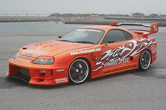 CHARGE SPEED 1993-1998 TOYOTA SUPRA FRP VENTED HOOD