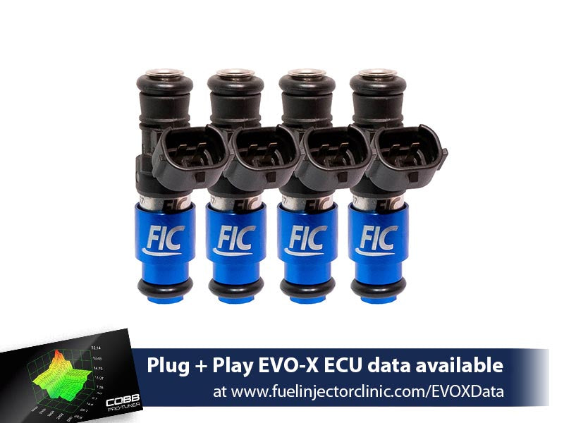 2150cc FIC Mitsubishi Evo X Fuel Injector Clinic Injector Set (High-Z) (is127-2150h)
