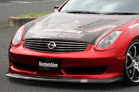 Charge Speed Bottom Line Front Lip: FRP - Infiniti G35 Coupe
