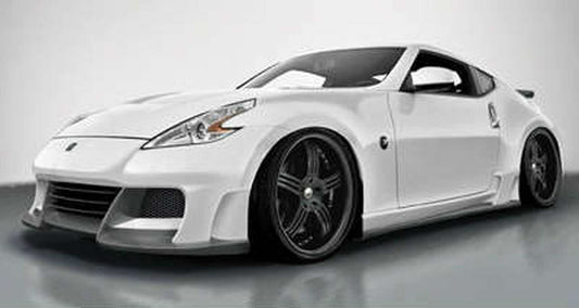 VeilSide - 2009-2020 Nissan 370Z Fairlady Z Z34 Ver. 1 FRP Complete Kit With Carbon Accent