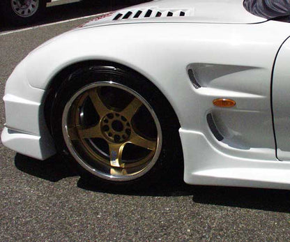 Charge Speed D-1 Style 20mm Wide Body Fenders - Mazda RX-7 FD