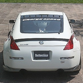 Charge Speed Rear Spoiler: FRP - Nissan 350Z Z33