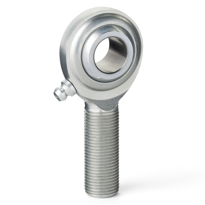 QA1 C Series 2-Pc Rod End - Male/Right Hand - .757in Bore x 3/4-16 w/Zerk - Carbon Steel