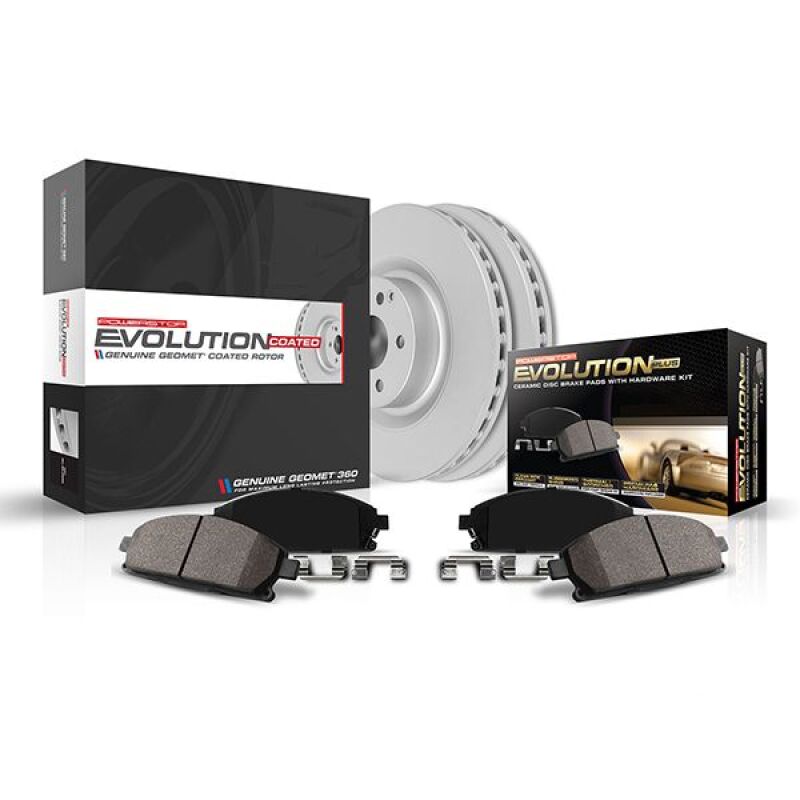 Power Stop 2023 Kia Niro Front Z17 Coated Brake Kit