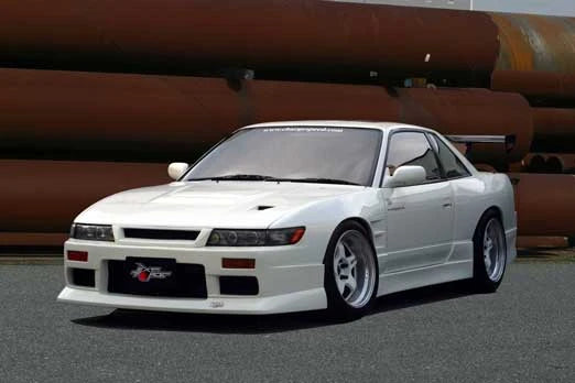 CHARGE SPEED 1989-1994 NISSAN 240SX SILVIA JDM VENTED HOOD FRP