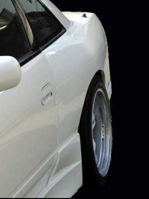 Charge Speed 50mm Wide Body Rear Fenders (Pair) - Nissan Silvia CP 240SX S13