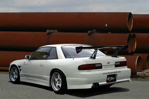 Charge Speed FRP Rear Bumper - Nissan Silvia CP 240SX S13