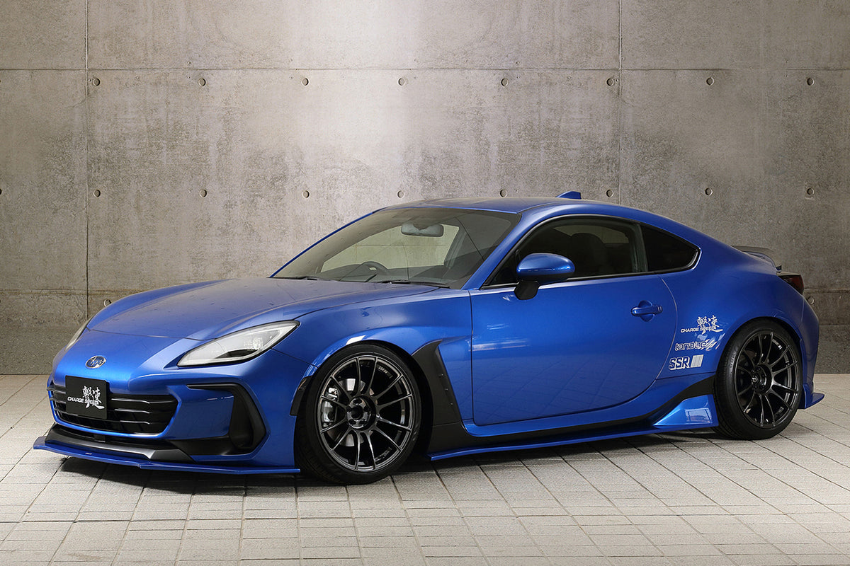 CHARGE SPEED 2022-2024 SUBARU BR-Z ZD8 ZENKI MODEL BOTTOM LINES TYPE 1 CARBON COMPLETE LIP KIT