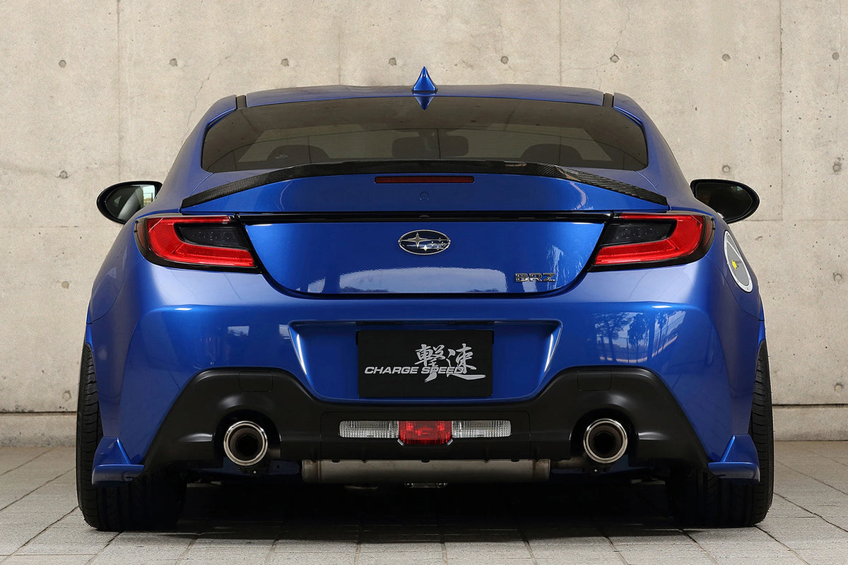 CHARGE SPEED 2022-2024 SUBARU BR-Z ZD8 ZENKI MODEL BOTTOM LINES TYPE 1 CARBON COMPLETE LIP KIT