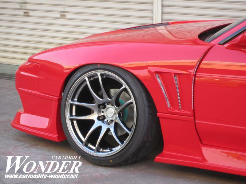 Car Modify Wonder GT Glare 30mm Front Fenders for 180SX (89-95 S13)