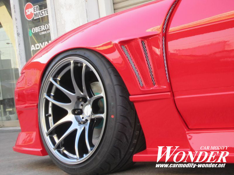 Car Modify Wonder GT Glare 30mm Front Fenders for 180SX (89-95 S13)