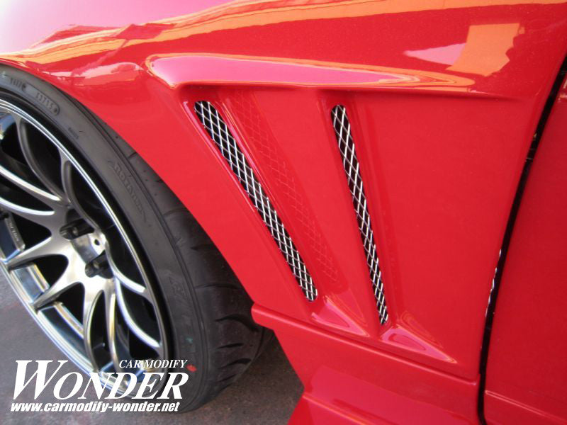 Car Modify Wonder GT Glare 30mm Front Fenders for 180SX (89-95 S13)