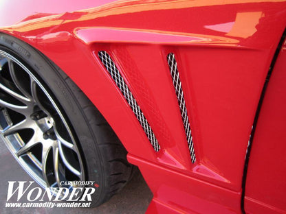 Car Modify Wonder GT Glare 30mm Front Fenders for 180SX (89-95 S13)