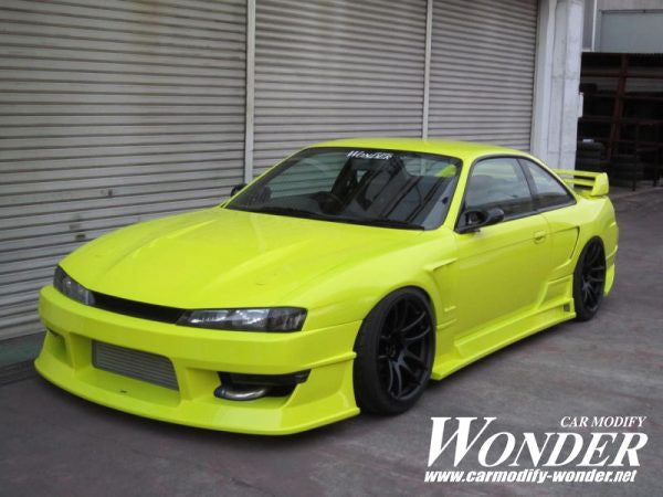 Car Modify Wonder Glare 30mm GT Front Fenders for Kouki (96-98 S14)