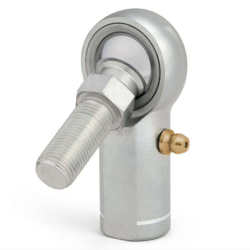 QA1 H Series 3-Pc Rod End - Female/Left Hand - .25in Bore x 1/4-28 w/Stud & Zerk - Alloy Steel