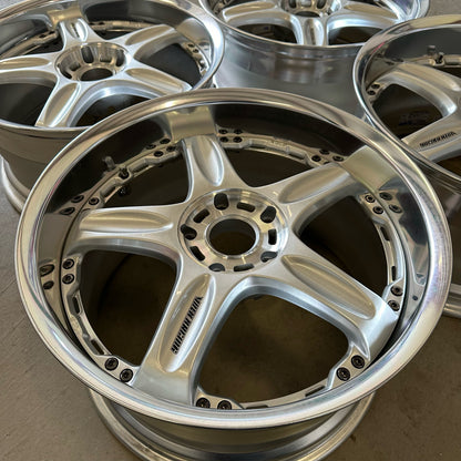 Volk GT-C 18x9+24 18x10+43 5x114.3 Set