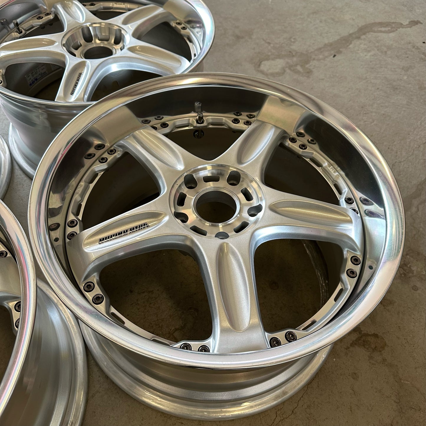 Volk GT-C 18x9+24 18x10+43 5x114.3 Set