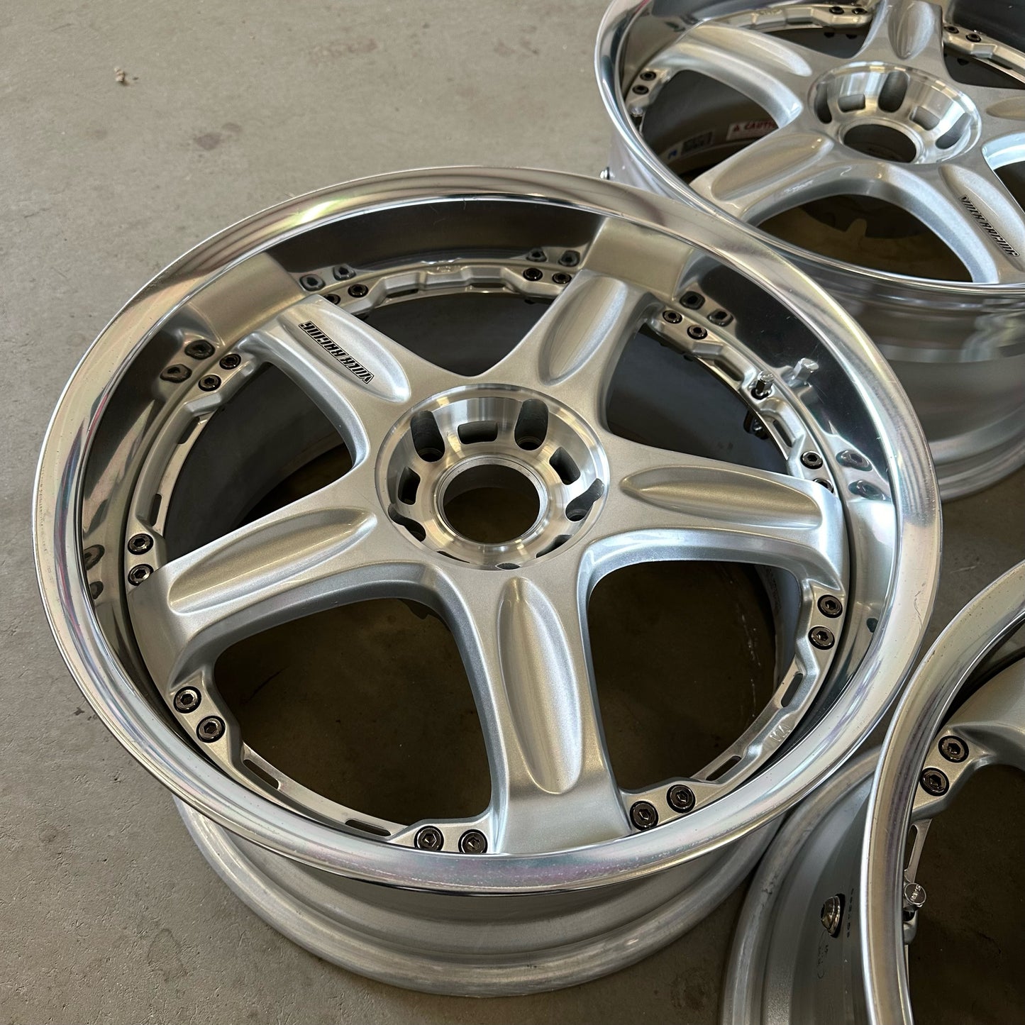 Volk GT-C 18x9+24 18x10+43 5x114.3 Set