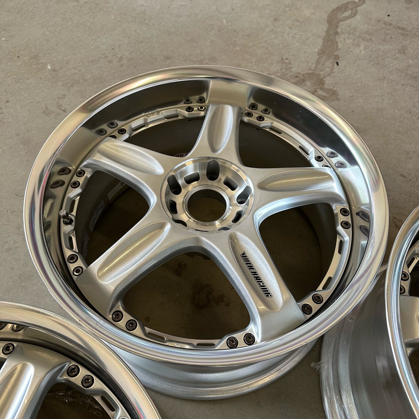 Volk GT-C 18x9+24 18x10+43 5x114.3 Set